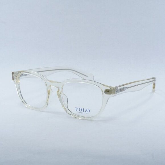 NEW POLO RALPH LAUREN PH2261U 5034 SHINY TRANSPARENT PINOT GREY EYEGLASSES - Picture 1 of 9